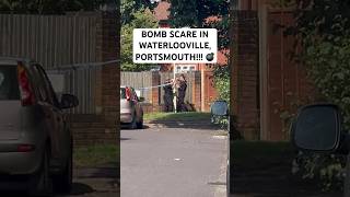 Bomb scare 💣 in Waterlooville Portsmouth BombScare Bomb [upl. by Egarton]