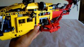 LEGO Technic 9396 Helicopter Main Features [upl. by Derk]