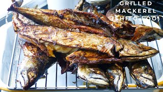 Grilled Mackerel  Ghana Shito Loo  Air Fryer Grilled Mackerel Method [upl. by Trilbi]