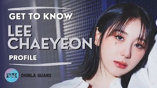 Lee Chae Yeon 이채연 PROFILE amp FACTS GET TO KNOW KSOLOIST [upl. by Maggie]