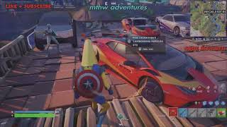 Car meet in Fortnite INSANE moments before live event ‼️🏎️💨 101924 [upl. by Otaner]