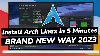 How To Install Arch Linux On Any PC or Laptop FAST WAY  NEW Arch Linux Installation Guide 2023 [upl. by Fleischer846]