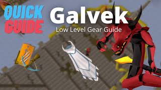 QUICK GUIDE OSRS Dragon Slayer II Final Boss Galvek for Low Levels [upl. by Tedda747]