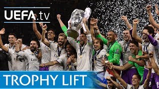 Watch the moment Sergio Ramos lifted the UEFA Champions League trophy [upl. by Trevor920]