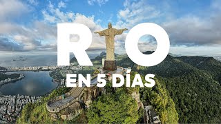 🟢 5 días en RÍO DE JANEIRO  👉 Qué Hacer Atractivos y Dónde Hospedarse 🇧🇷 [upl. by Varrian]