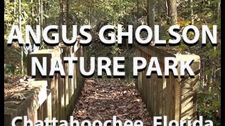 Angus Gholson Nature Park in Chattahoochee Florida [upl. by Llerrehs]