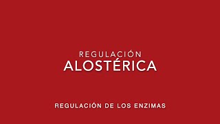 Regulación Alostérica [upl. by Atnicaj]