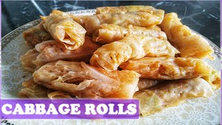 How To Make Cabbage Rolls   Cabbage Rolls Recipe  Stuffed Cabbage Rolls Recipe  Golubtsi [upl. by Finley827]