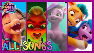 My Little Pony A New Generation 🎵 ALL SONGS from the movie  MLP Movie Childrens Music Cartoon [upl. by Annahsohs]