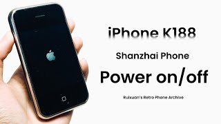 K188 Shanzhai Phone  Power onoff [upl. by Eiramanad731]