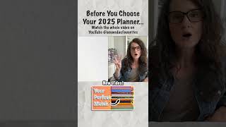 DONT Buy A 2025 Planner Before You Watch planner plannercommunity 2025 planner2025 [upl. by Nosreh]