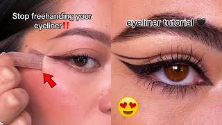 Simple Eyeliner How To Apply Eyeliner For Beginners [upl. by Franklin972]