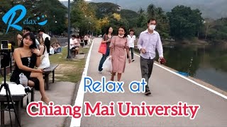 Relaxing at Chiang Mai University Thailand [upl. by Raimund]