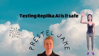 Testing Replika AI is it safe [upl. by Anirdnaxela]