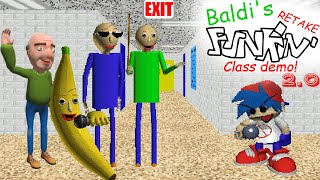 FNF Baldis FUNKIN Class 20 NEW UPDATE  VS Classic Baldi █ Friday Night Funkin – mods █ [upl. by Oitaroh]