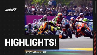 Moto2™ Race Highlights 💨  2023 FrenchGP 🇫🇷 [upl. by Allianora]