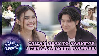 Harvey’s sweet surprise for Criza  Star Magical Prom 2024 Promposal [upl. by Suaeddaht885]