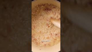 Risotto au crottin de chèvre amp jambon de Parme [upl. by Inaj]