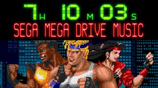 Over 7 hours of SEGA Mega Drive  Genesis music [upl. by Marguerie652]