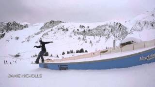 Vans Penken Park Mayrhofen Snowboard Session  08012015 [upl. by Jens586]