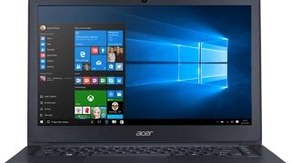 Acer TravelMate X3 X349 M 7261 Notebook Review [upl. by Ritz966]