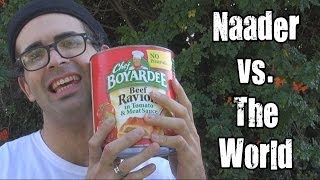 Naader vs 6lbs Of Chef Boyardee Beef Ravioli [upl. by Arlette]