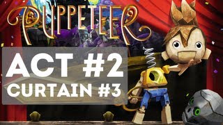 Puppeteer  Gameplay Story Walkthrough Part 6  Act 2  Curtain 3 HD Who to Trust [upl. by Jahn541]