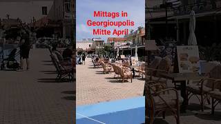 Mittags in Georgioupolis Mitte April kreta shortvideo travel crete urlaub shorts [upl. by Nuaj]