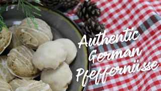 Pfeffernuesse  Authentic German Christmas Cookies aka pepper nuts [upl. by Akeyla707]