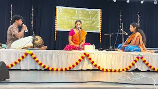 Sruthi Ramesh  Neyveli Narayanan center for performing arts Concert 081724 [upl. by Arber]