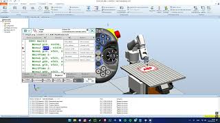 SIM4ABB Flexpendant MoveJ [upl. by Marna]