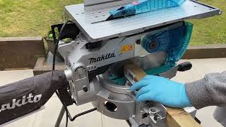 Makita LH1201FL Table Top Mitre Saw [upl. by Julieta]