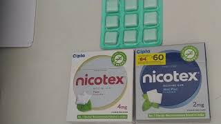 Nicotex gums full information How to stop smoking [upl. by Adam]