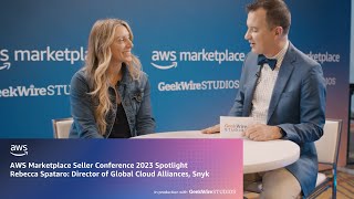 GeekWire Studios  AWS Marketplace Seller Conference Spotlight Rebecca Spataro [upl. by Gninnahc518]