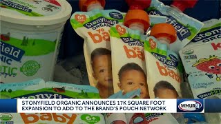 Stonyfield Organic announces expansion to add to brands pouch network [upl. by Franci810]