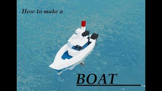 How to make a BOAT  Plane Crazy Tutorial [upl. by Enilrae]