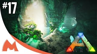 ARK Survival Evolved  CHITIN CAVE CEMENTING PASTE FARMING CHILLING WITH OUT PUPPY D S3E17 [upl. by Pinkham]