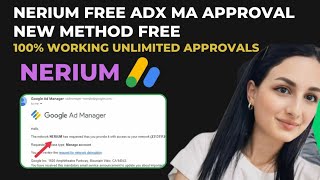 NERIUM ADX APPROVAL METHOD FREE [upl. by Nirrep927]