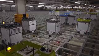 Ocado warehouse distribution robots Tharsus [upl. by Say332]