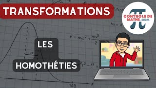 Les homothéties  Transformations du plan  Mathématiques contrôle de mathscom [upl. by Yorker]