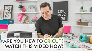 ARE YOU NEW TO CRICUT WATCH THIS VIDEO NOW [upl. by Millicent]