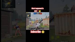 What happened ⁉️ PUBG MOBILEviralshorts pubg shortvideo trendingshorts gaming battleroyalegame [upl. by Nivre102]