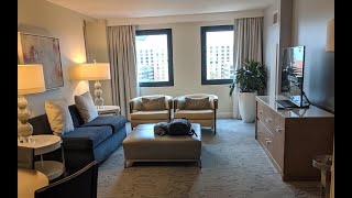 King Premium Suite Dolphin Hotel Disney World [upl. by Ibrab319]