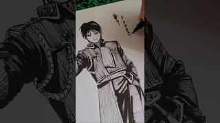 Full Metal Alchemist Roy Mustang youtubehighfive fanart animefanart anime [upl. by Notgnilliw]