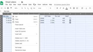 How to sort by date in Google sheets  How to order by Date [upl. by Eirbua393]