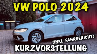 VW Polo VI 2024  Vorstellung amp kurzer Fahrbericht vw polo [upl. by Demahom]