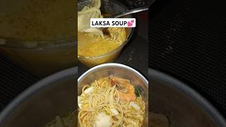 LAKSA SOUP 💕 laksa soup spicyfood appzfoodie foodchannel asiancuisine youtubeshort [upl. by Eiralih458]