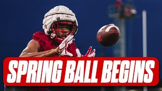 HuskerOnline talks quiet start to Nebraska spring football as AD drama amp basketball season ends [upl. by Ecilahc]