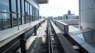 SFO AirTrain Red Line San Francisco International Airport California [upl. by Eineg]