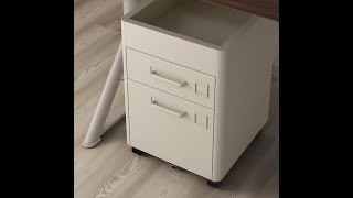 IDASEN  Undercounter Drawer unit  IKEA office furniture [upl. by Kenwee]